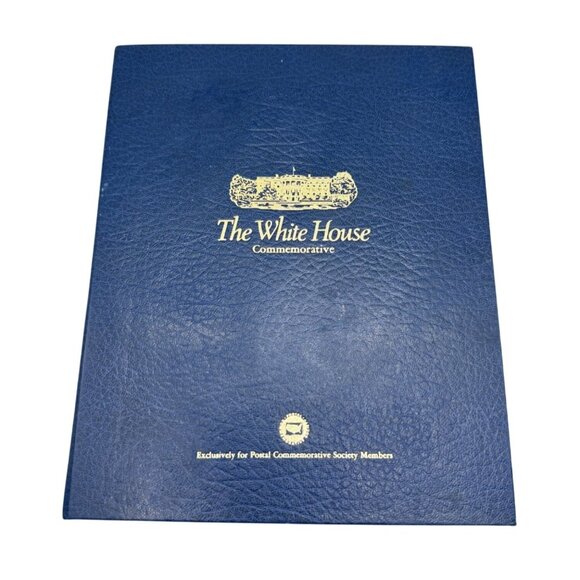 The White House Commemorative Stamp Set In Exclusive Postal Society Folder READ - Picture 2 of 16